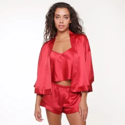 8854 3 Pack top/short with vest