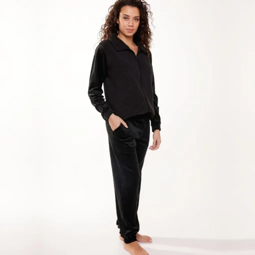 7606 Velvet fluffy Huispak